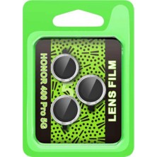 Eco Port Huawei Honor 400 Pro 5g Raze Metal Kamera Lens - Gümüş