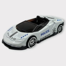 Die Grup Metal Mini Polis Arabası 8 cm - Polis - 6