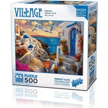 Die Grup 20074 Puzzle 500 Santorini