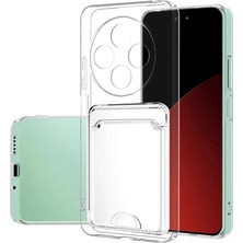Eco Port Xiaomi Redmi 14C Kılıf Kart Şeffaf Silikon - Şeffaf