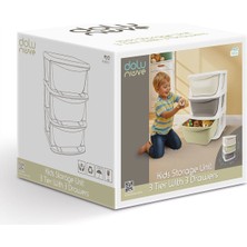 Die Grup 7130 3 Katlı 3 Çekmeceli Saklama Ünitesi -Dolu Oyuncak