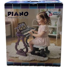 Die Grup URT034-003 Ayaklı 49 Tuş Piano Org - Mor