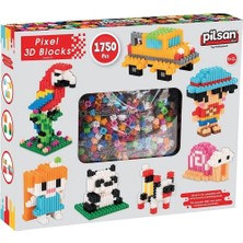 Die Grup 03 616 Pixel 3D Bloklar 1750 Parça -Pilsan Oyuncak