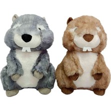 Die Grup PB31609-23 Peluş Oturan Sincap 23 cm