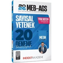 2026 Meb Ags Sayısal Yetenek 20 Deneme Indeks Akademi