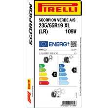 Pirelli Scorpion Verdeallseason Xl 235/65R19 109V 4 Mevsim Lastiği - 2022