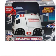 Die Grup ER-247 Fast Wheels Ambulans Kamyonu -Erdem Oyuncak