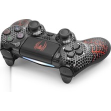 Die Grup Gamepad Ps4 Uyumlu - Siyah Beyaz ND400V