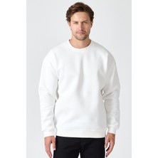 Sedirli Unisex Baskısız Yetişkin Sweatshirt Kapşonlu 3 Iplik Şardonlu