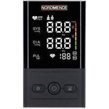 Die Grup Türkçe Konuşan Pilli Tansiyon Aleti | 2 Kişi Hafızalı, Otomatik Kol Tipi, Büyük LCD Ekran