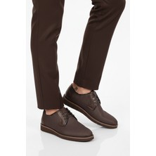 Conteyner Kahve Bağcıklı Erkek Casual Ayakkabı 232 M