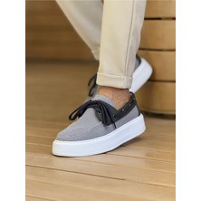 Pms MN2602 - Triko Erkek Ayakkabı Antrasıt