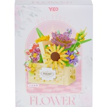 Die Grup P1294 Panlos Çiçek Buketi 1263 Parça Blok Seti -Vagon Life