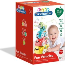 Die Grup 17111 Baby Clementoni - Renkli Araçlar 6-36 Ay