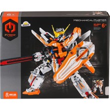 Die Grup 6821 Imm Savaşçı Robot Blok Seti 833 Parça