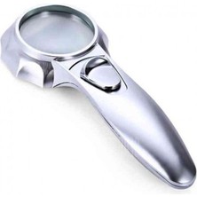 Die Grup 7x Büyüteç 6 LED Işık Aydınlatma 50MM Optik Lens El Büyüteç