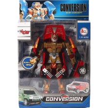 Die Grup HW-899-1-2-5 Dönüşebilen Robot Jeep 1:24 -Vardem