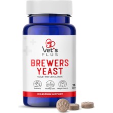 Vet's Plus Brewers Yeast Tablet 75'li (Kedi ve Köpekler İçin)