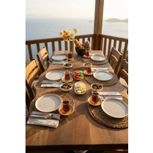 Bernardo Lily 12 Parça Kahvaltı Takımı Beyaz