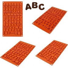 Silikomart SF169 Alfabe Büyük Silikon Kalıp