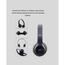 Sayarmarkt Bluetooth Kablosuz Kulaklık – Extra Bass, Tf Kart, Mikrofonlu, Ayarlanabilir Ergonomik Tasarım