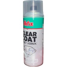 Akfix Şeffaf Vernik Iç ve Dış Mekanlar Için 400 ml