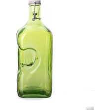 PremiumPort 2 Litre Yeşil Şişe, Dayanıklı ve Şık Tasarım, Pratik Kullanım