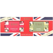 Rhs The Best Of British Strawberries And Cream & Tea Leaves Sabun 2X200 gr