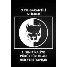 Özgül Reklam Kangal Sticker 15X15 cm / Etiket / Araç Sticker / Araba Sticker