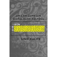 Özgül Reklam Joker Haha Ön Cam Güneşlik Folyo / Dijital Baskı / Yapışkanlı Folyo / Araç Sticker /