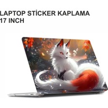 Özgül Reklam Tilki Laptop Sticker / Laptop Kaplama / Laptop Etiket Çıkartma / Tilki Sticker