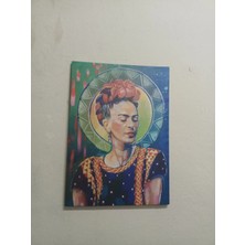 Özgül Reklam Kanvas Tablo / Frida Kahlo Kanvas Tablo Renkli / Frida Kanvas Tablo Ev Ofis Kanvas Tablo
