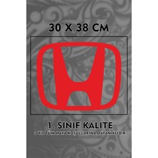 Özgül Reklam Honda Logo Sticker Sunroof Araç Etiketi