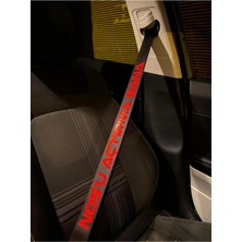 Özgül Reklam Araç Emniyet Kemeri Sticker / Reflektör Sticker / Fosfor Sticker / Araç Sticker / 40 x 4