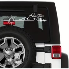 Özgül Reklam Kamp ve Doğa Adventure Macera Karavan Sticker