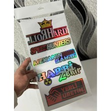 Özgül Reklam Hologram Araba Arka Cam Yazıları Hologramlı Yeni Model