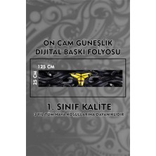 Özgül Reklam Kobra Yılan Güneşlik Folyo / Dijital Baskı / Yapışkanlı Folyo / Araç Sticker