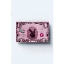 Özgül Reklam Playboy Pembe Dolar Kart Kaplama Sticker