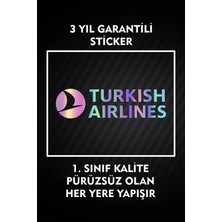 Özgül Reklam Turkish Airlines Sticker / Türk Hava Yolları Sticker