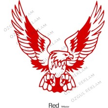 Özgül Reklam Kartal Sticker Araba Sticker / Motor Sticker / Laptop Sticker