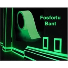 Özgül Reklam Fosforlu Bant Şerit Karanlıkta Işık Veren 4 Metre