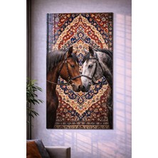 Özgül Reklam Pleksi Tablo | At - Türk Halısı | 3 mm Pleksi Baskı | Ultra Hd Parlak Duvar Tablosu