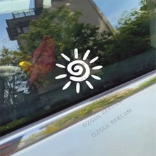 Özgül Reklam Kompakt Güneş Temalı Sticker Pinterest Bohem Araba Sticker / Motor Sticker / Laptop Sticker