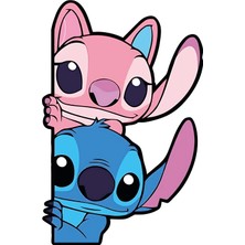 Özgül Reklam Ikili Sticker 11X16,7 cm Su Geçirmez Yüksek Çözünürlüklü Araba Motor Kask Laptop Duvar Oda Sticker