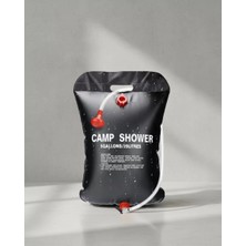 Midas Toptan Home Solar Kamp Duşu 20 Litre Taşınabilir Şeffaf Su Seviyeli Dış Mekan Duş Sistemi