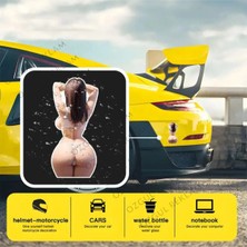 Özgül Reklam Kadın Sticker / Anime Kız Sticker / Araç Sticker / Motor Sticker / Laptop Sticker