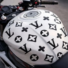 Özgül Reklam Vl Desen Kaplama Sticker 20X20 cm / Araç-Motor-Bisiklet-Laptop-Kask-Ayna Sticker