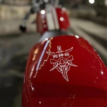 Özgül Reklam Japon Stili Jdm Tokyo Sticker Motor Sticker - Bisiklet Sticker - Araç Sticker