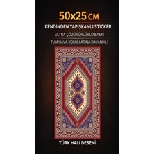 Özgül Reklam Halı Desenli Araç Içi & Dışı Dekor Sticker Folyo | Ultra Kaliteli Sticker / Motor-Kask-Laptop