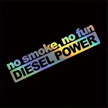 Özgül Reklam Duman Yok Eğlence Yok Araç Sticker / Motor Sticker / Laptop Sticke